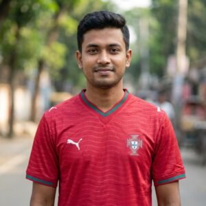 Portugal Home kit player version Jersey in Bangladesh